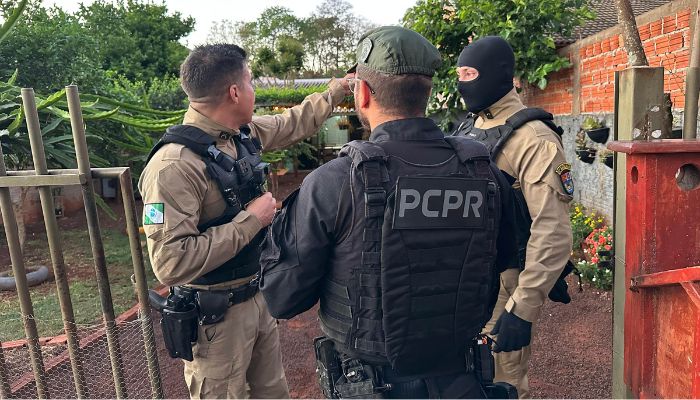  Com 300 agentes, PCPR cumpre 143 mandados em três megaoperações contra o crime